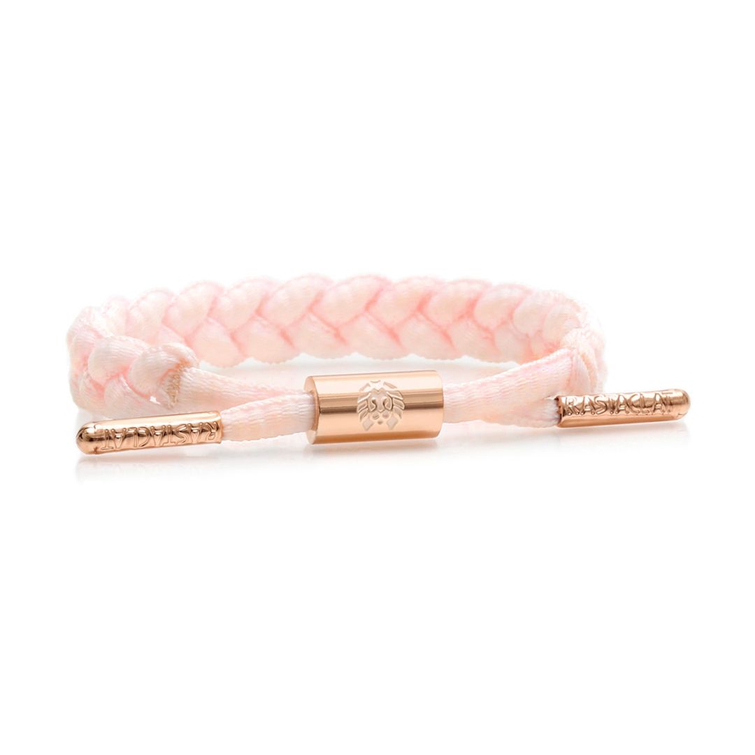 Rastaclat Phoebe Braided Women's Bracelet Pink/LT Peach Gold