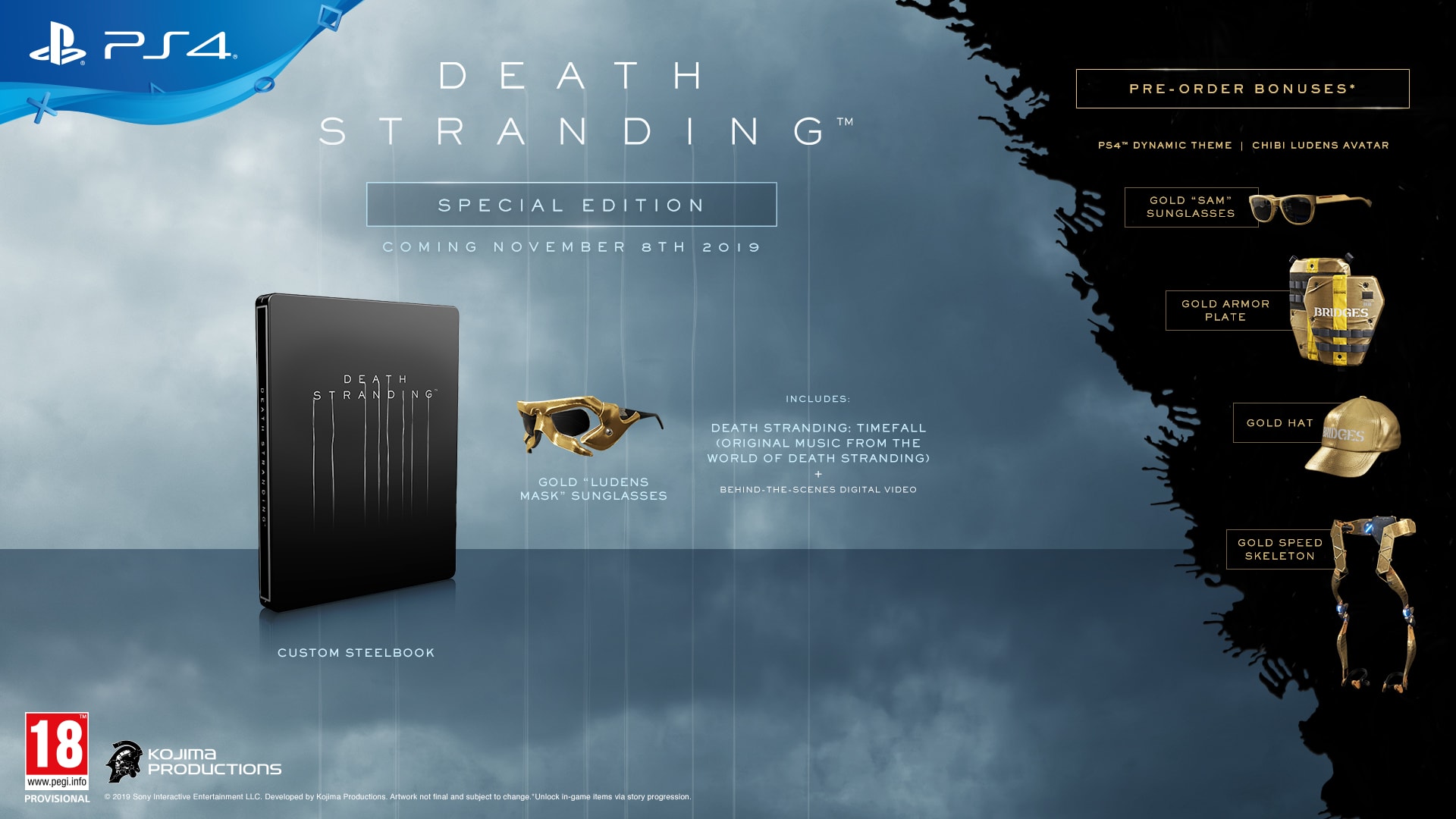 Death Stranding - Special Edition - PS4