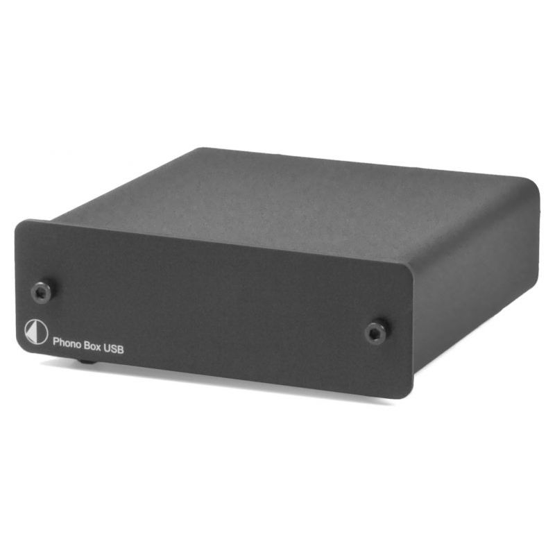 Pro-Ject Phono Box USB Black MM/MC Phono Pre-Amp With Line & USB Outputs