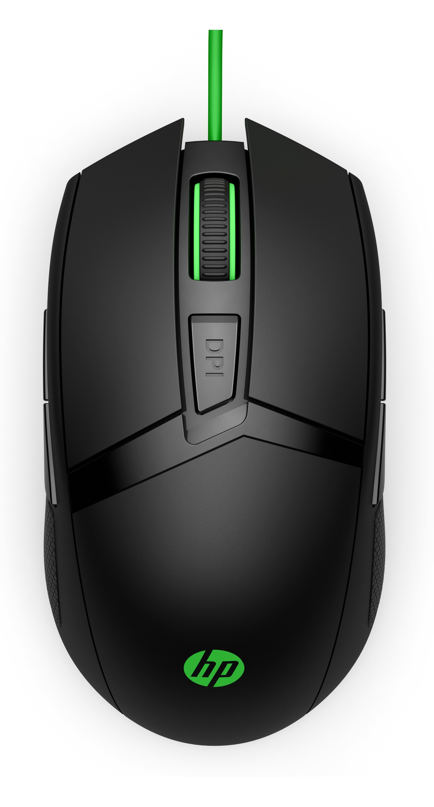 HP Pavilion 300 Black/Green Gaming Mouse