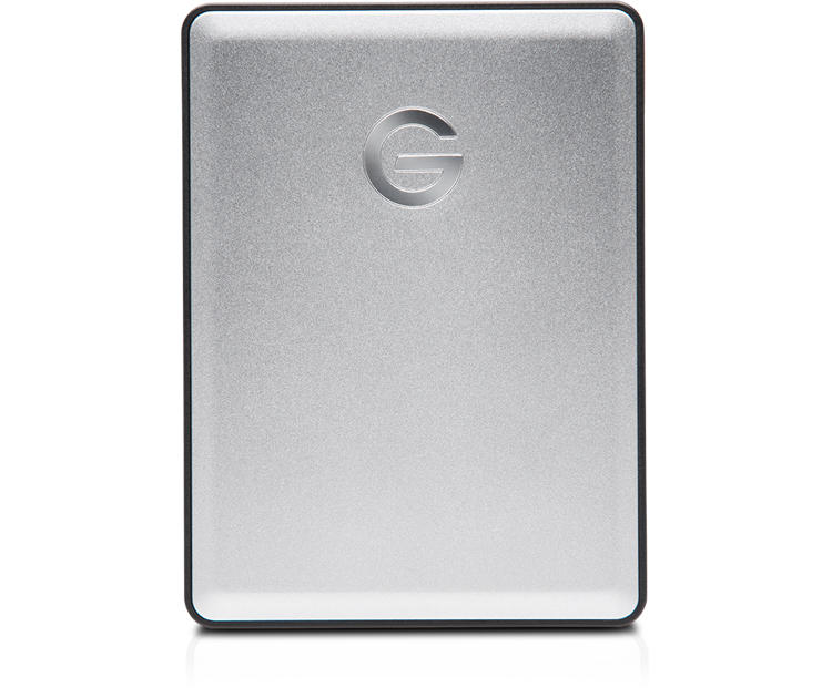 G-Technology G-DRIVE Mobile 2TB USB 3.0 Silver External Hard Drive