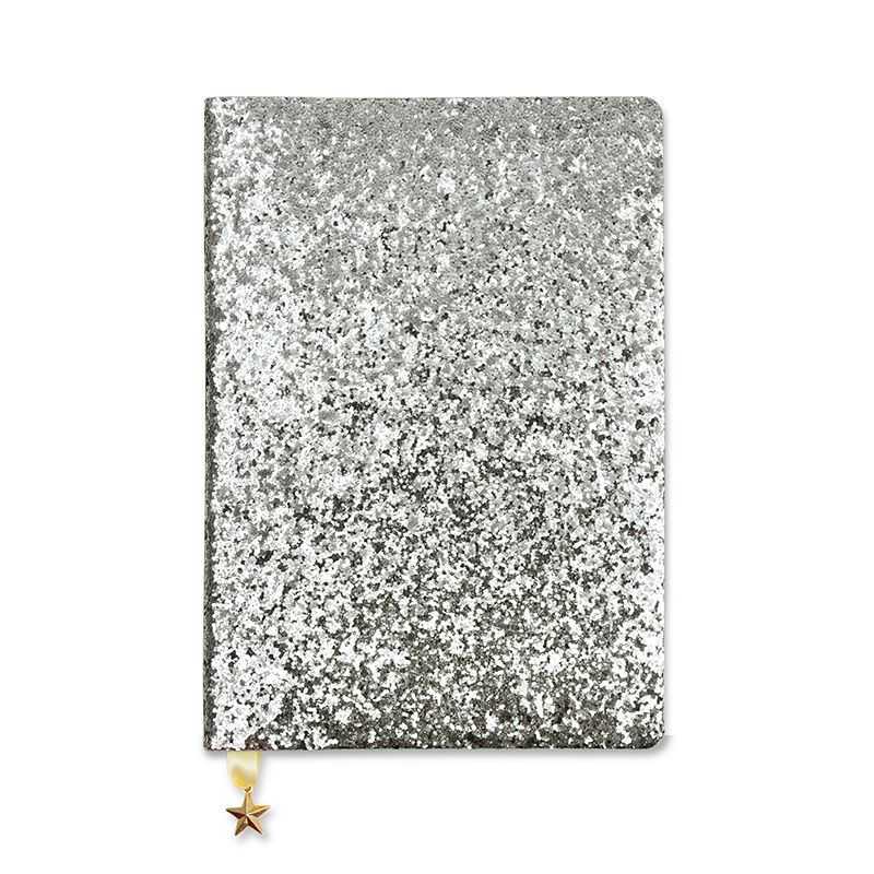 Go Stationery All That Glitters A5 Notebook Croc Silver