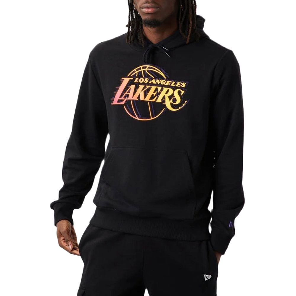 New Era NBA Los Angeles Lakers Neon Fade Hoodie - Black