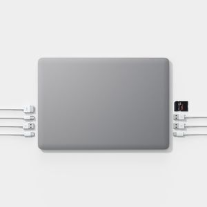 Linedock 13 Macbook Docking Station with Built In Battery Space Grey (Without SSD)