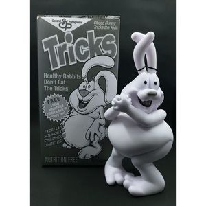 Popaganda Cereal Killers Tricky The Obese Rabbit Monotone By Ron English