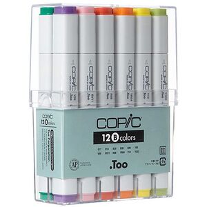 Copic Classic Refillable Markers - Basic Set (Set of 12)