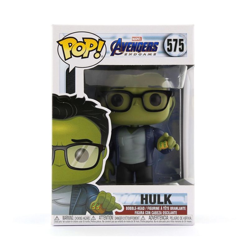 Funko Pop Marvel Endgame Hulk with Taco Vinyl Figure