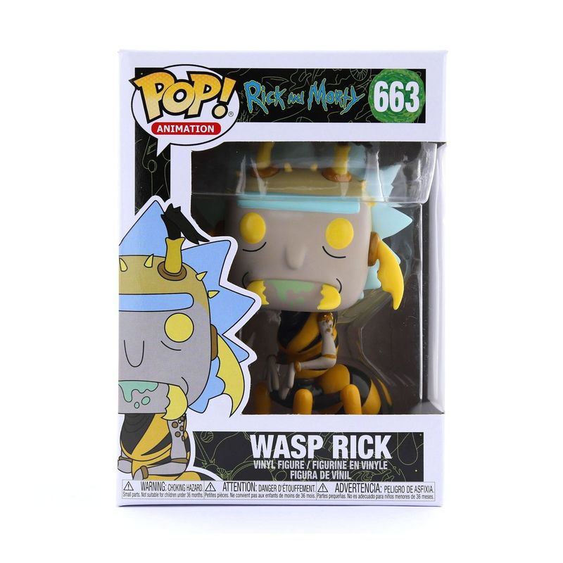 Funko Pop Animation Rick & Morty Wasp Rick Vinyl Figure