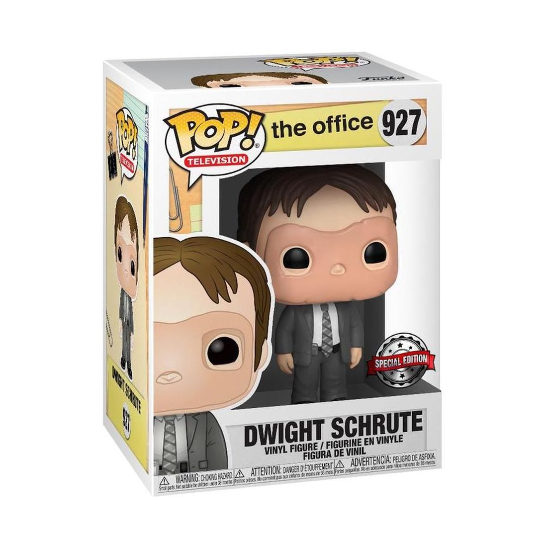 Funko Pop TV The Office Dwight with Mask Vinyl Figure