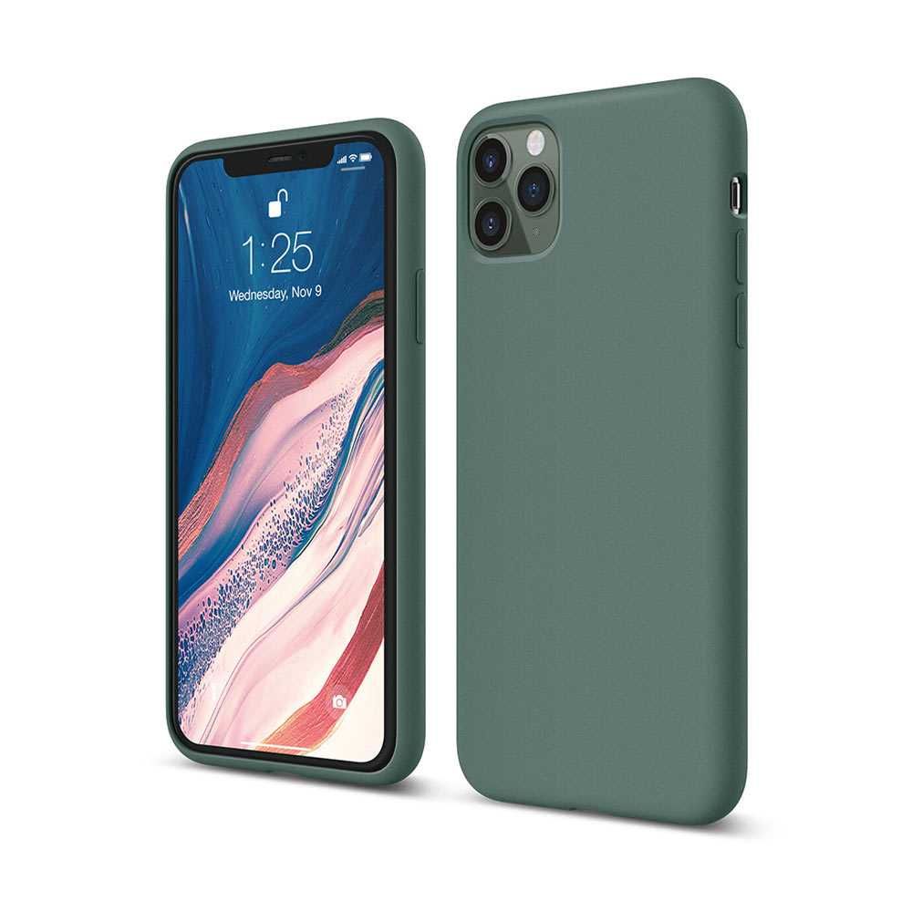 Elago Silicone Case Midnight Green for iPhone 11 Pro Max