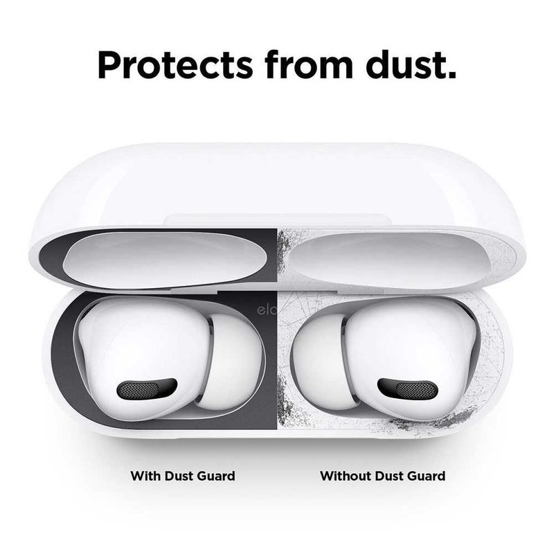Elago Dust Guard Matte Glossy Gold for AirPods Pro (Pack of 2)