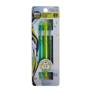 Onyx + Green Mechanical Pencils Recycled PET (3 Pack)