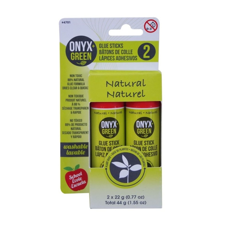Onyx + Green Plant-Based Glue Sticks (2 Pack)