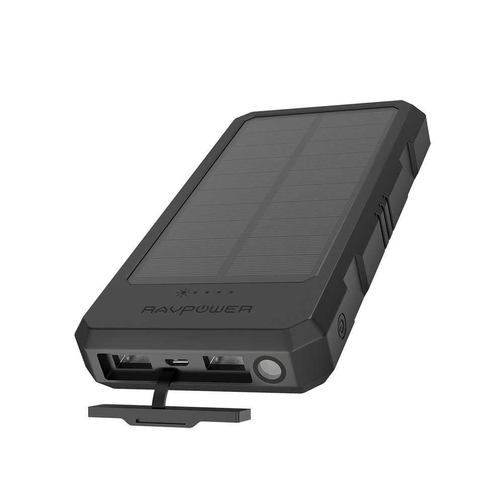 Ravpower 15000mAh Solar Portable Charger With Ismart