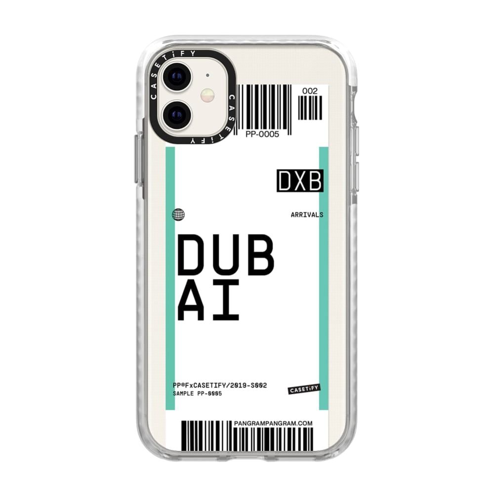 CASETiFY UAE Dubai Pangram Collection Impact Case for iPhone 11