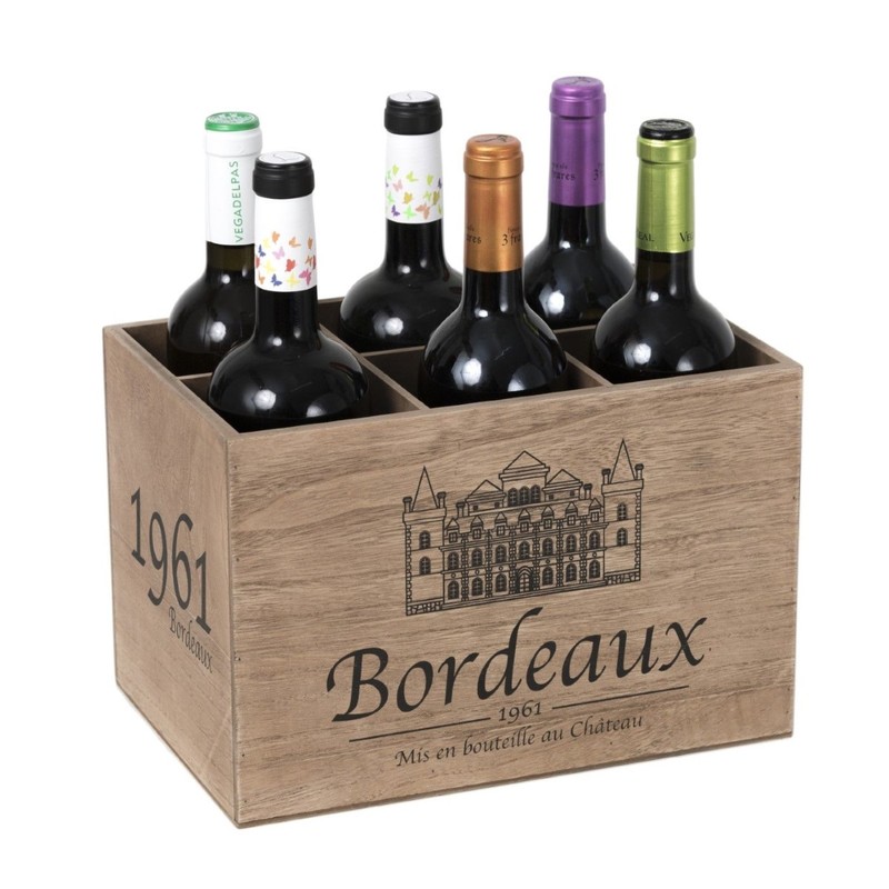 Balvi Bordeauxa 1961 Wine Rack (Holds 6 Bottles)