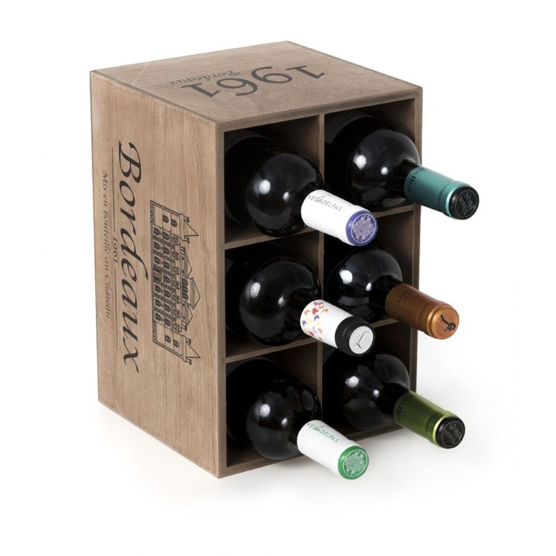 Balvi Bordeauxa 1961 Wine Rack (Holds 6 Bottles)