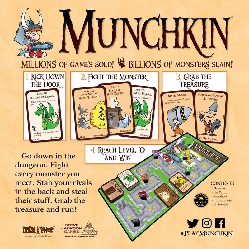 Munchkin Board Game Deluxe Edition