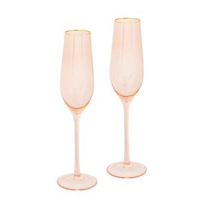 Cristina Re Classique Rose Crystal Champagne Flute 500ml (Set of 2)