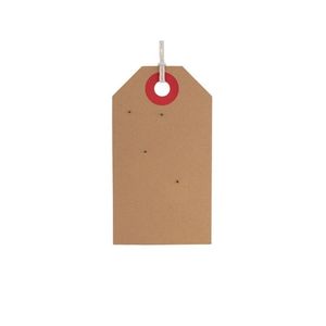 Present Time Memo Board Tag Cork Pink & Red