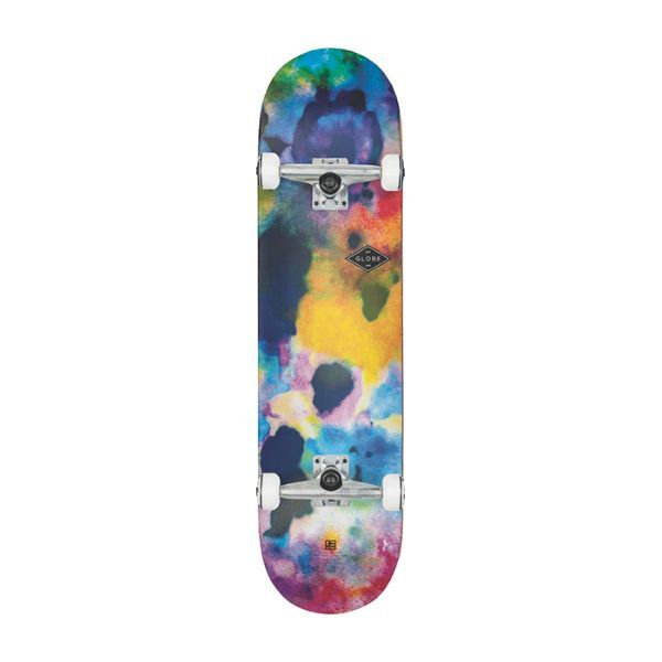 Globe G1 Full On Color Bomb Skateboard 7.75