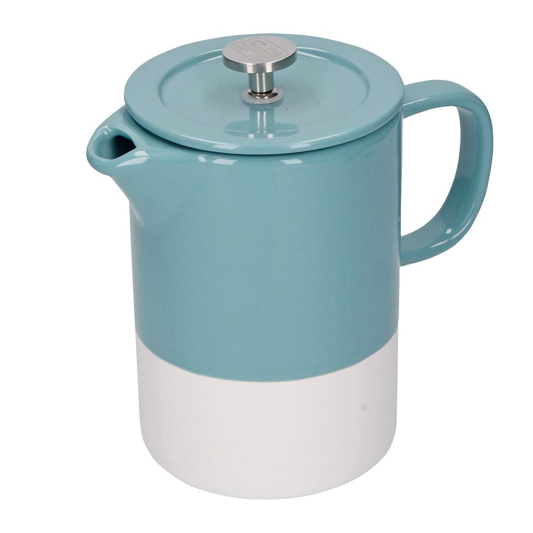 Kitchencraft L.A. Cafetiere Barcelona Retro Blue 6-Cup 850ml Cafetiere