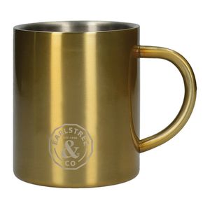 Kitchencraft Earlstree & Co Double Walled Can Mug 300ml