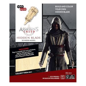 Incredibuilds Assassin's Creed 3D Wood Model
