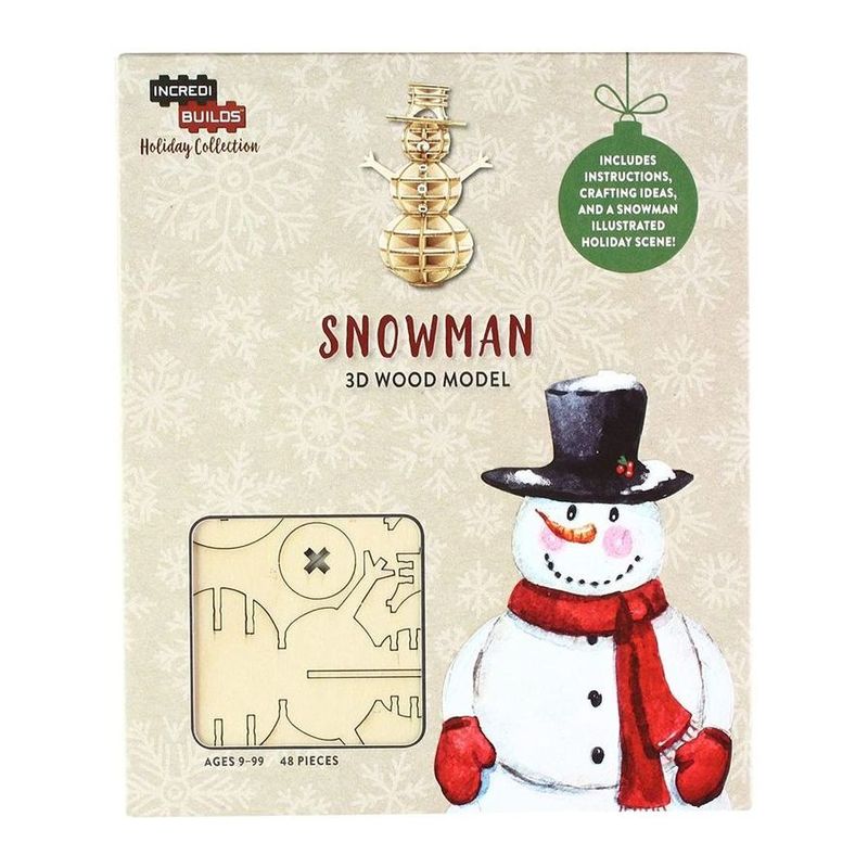 Incredibuilds Holiday Collection Snowman