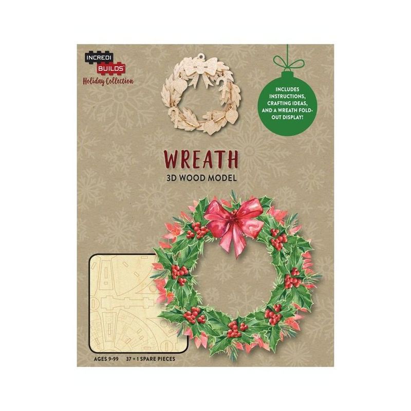 Incredibuilds Holiday Collection Wreath
