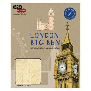 Incredibuilds Monument Collection London Big Ben
