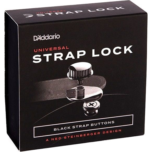 D'Addario Universal Strap Lock System - Black
