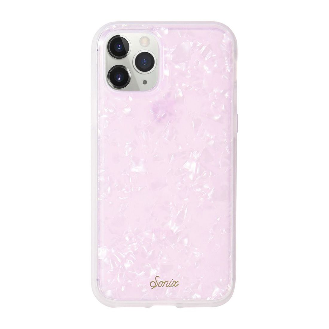 Sonix Clear Coat Pink Pearl Tort for iPhone 11 Pro