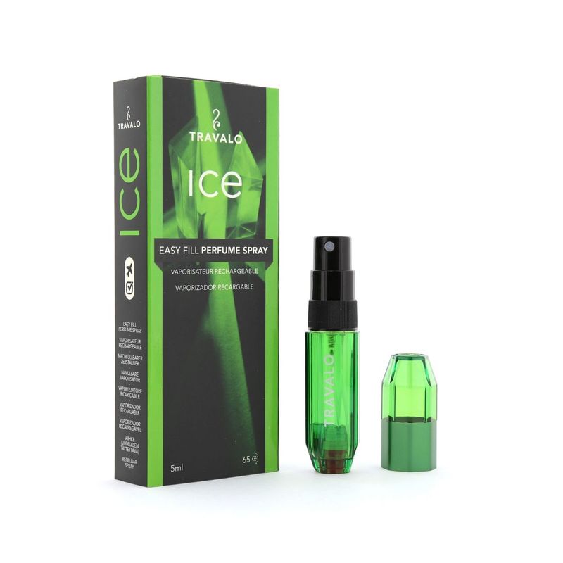 Travalo Refillable Perfume Bottle Ice Green 5 ml