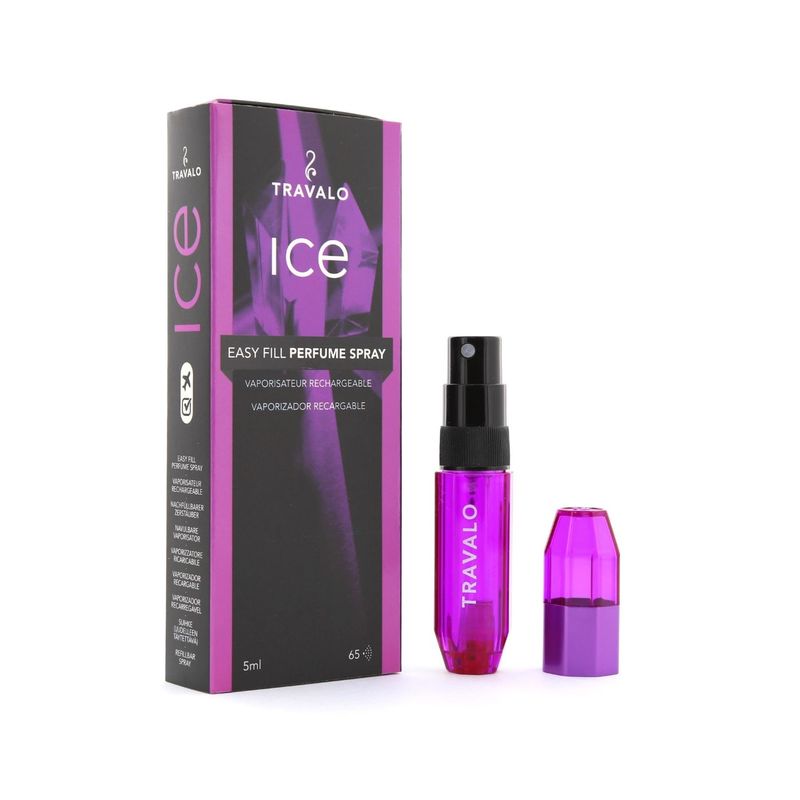 Travalo Refillable Perfume Bottle Ice Purple 5 ml