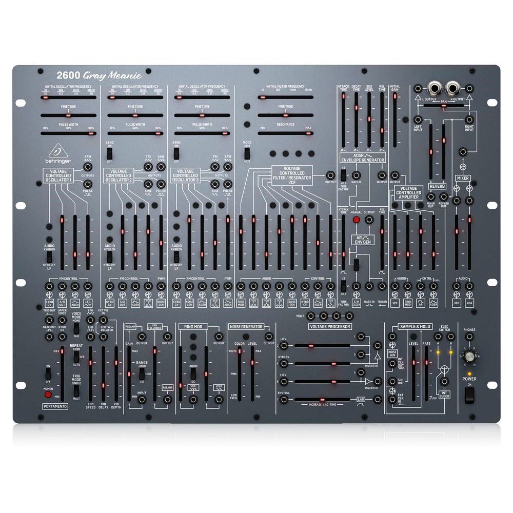 Behringer 2600 Gray Meanie Limited-Edition Analog Semi-modular Synthesizer