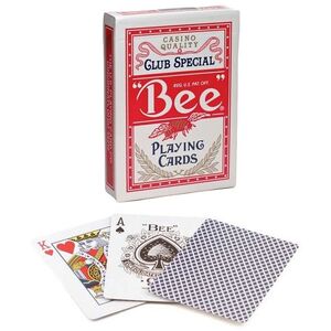 Bicycle Bee Red Playing Cards