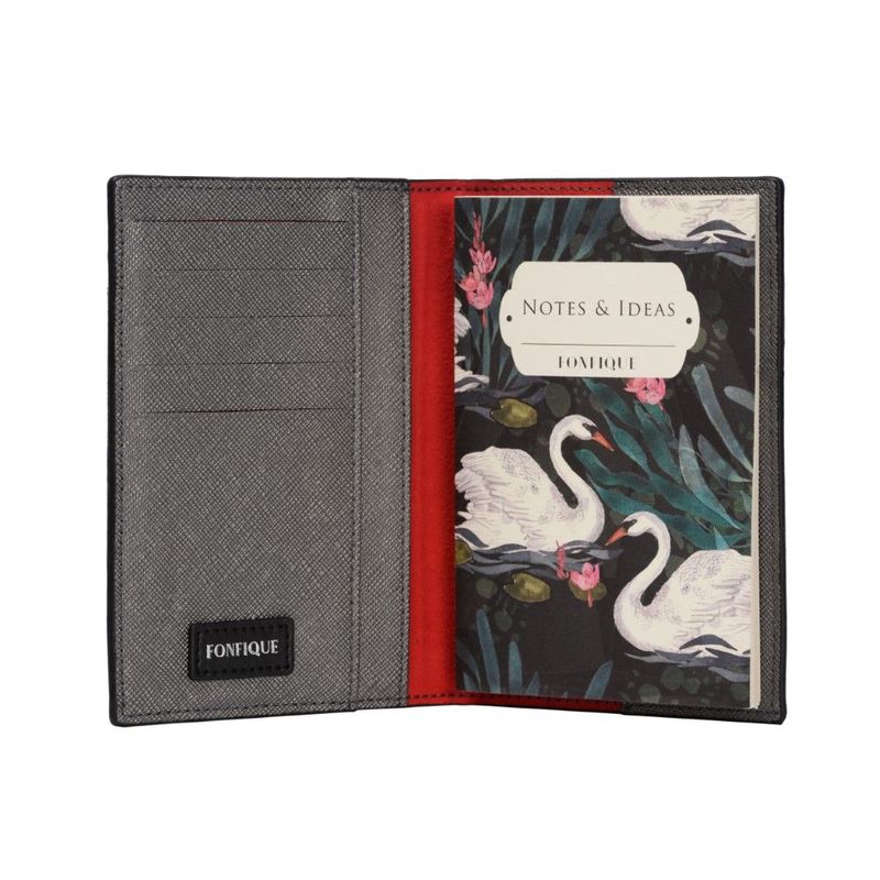 Fonfique Swans Gemma Passport Cover