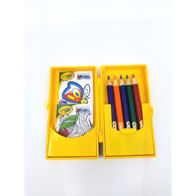 World's Smallest Crayola Color Pencil/Coloring Book Set