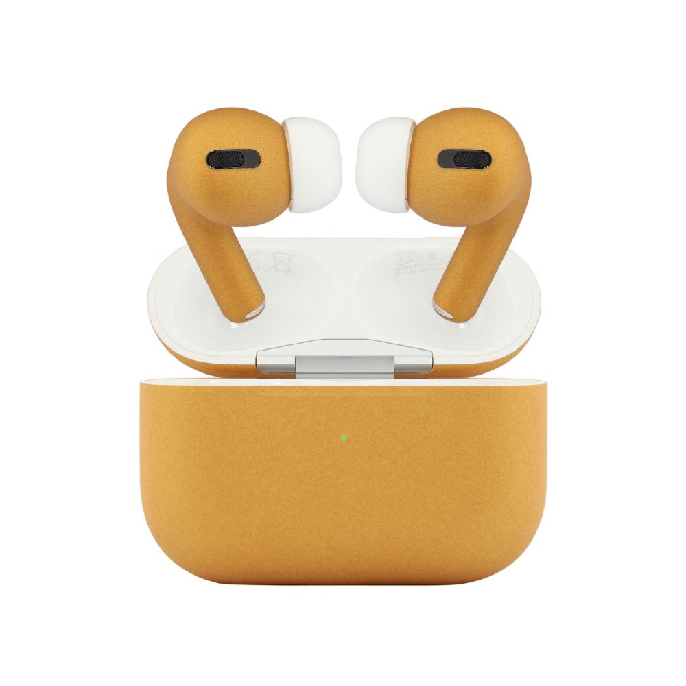 Apple AirPods Pro Noise-Cancelling Earphones with Wireless Charging Case - Matte Gold