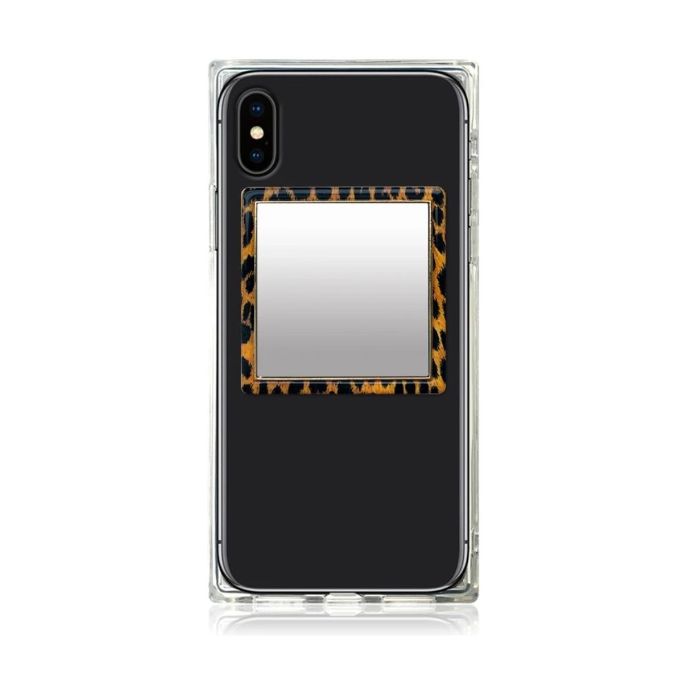 iDecoz Leopard Square Phone Mirror