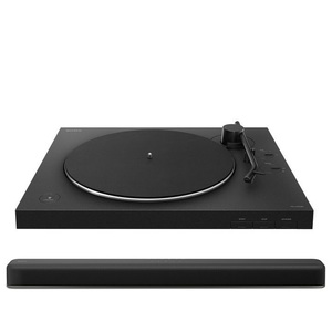Sony PS-LX310BT Bluetooth Belt-Drive Turntable with Built-in Phono Preamp + Sony HTX8500 Soundbar Speaker (Bundle)