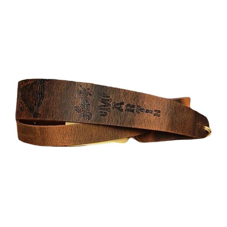 Martin 18A0114 Homeward Sailor Jerry Leather Guitar Strap - Limited Edition