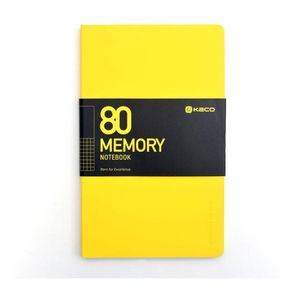Kaco Memory II A5 Yellow Notebook