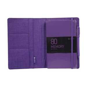Kaco Memory II A5 Purple Notebook with Sleeve