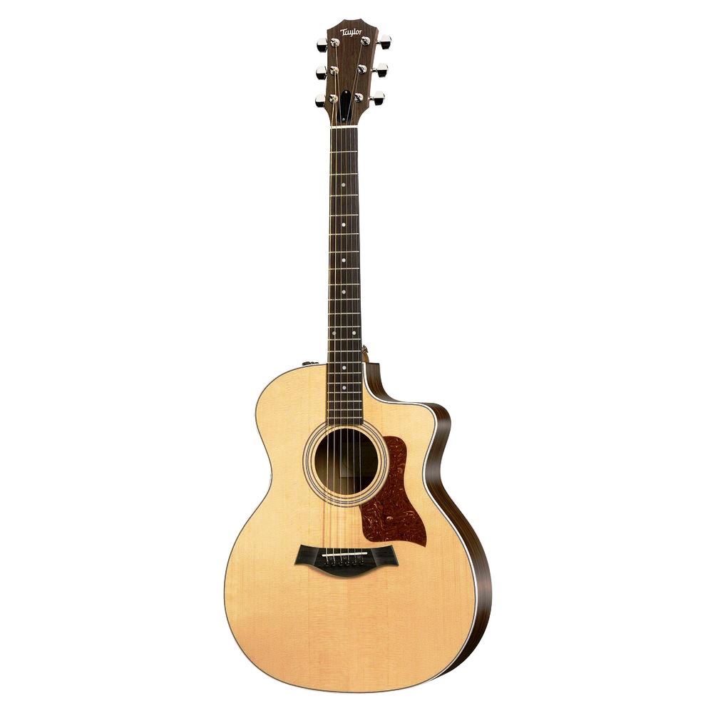 Taylor 214CE Layered Rosewood Grand Auditorium Acoustic-Electric Guitar (Includes Taylor Gig Bag)