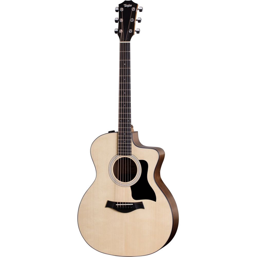 Taylor 114CE Grand Auditorium Walnut Acoustic-Electric Guitar - Natural (Includes Taylor Gig Bag)