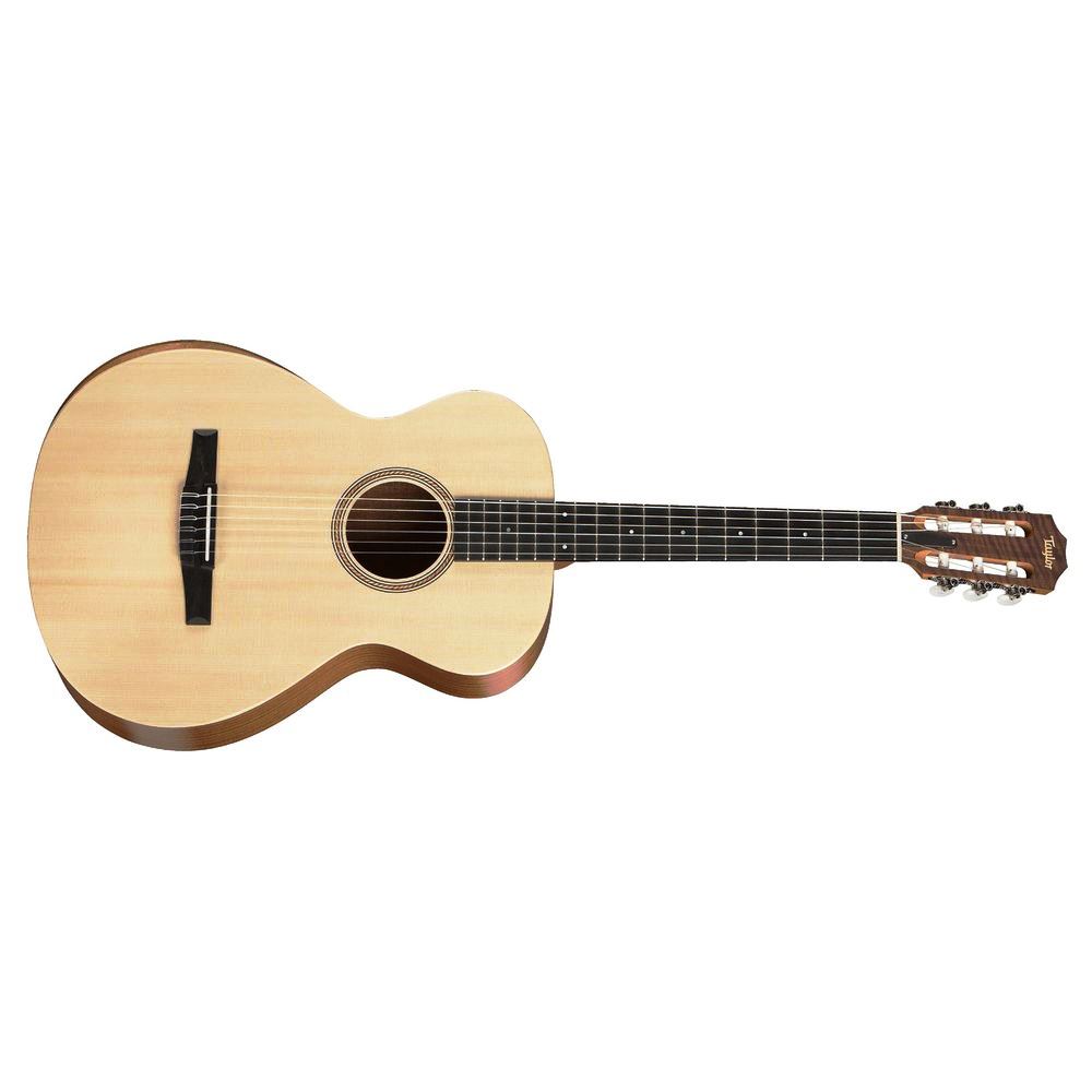 Taylor Academy 12E-N Nylon String Acoustic-Electric Guitar - Natural (Includes Taylor Gig Bag)
