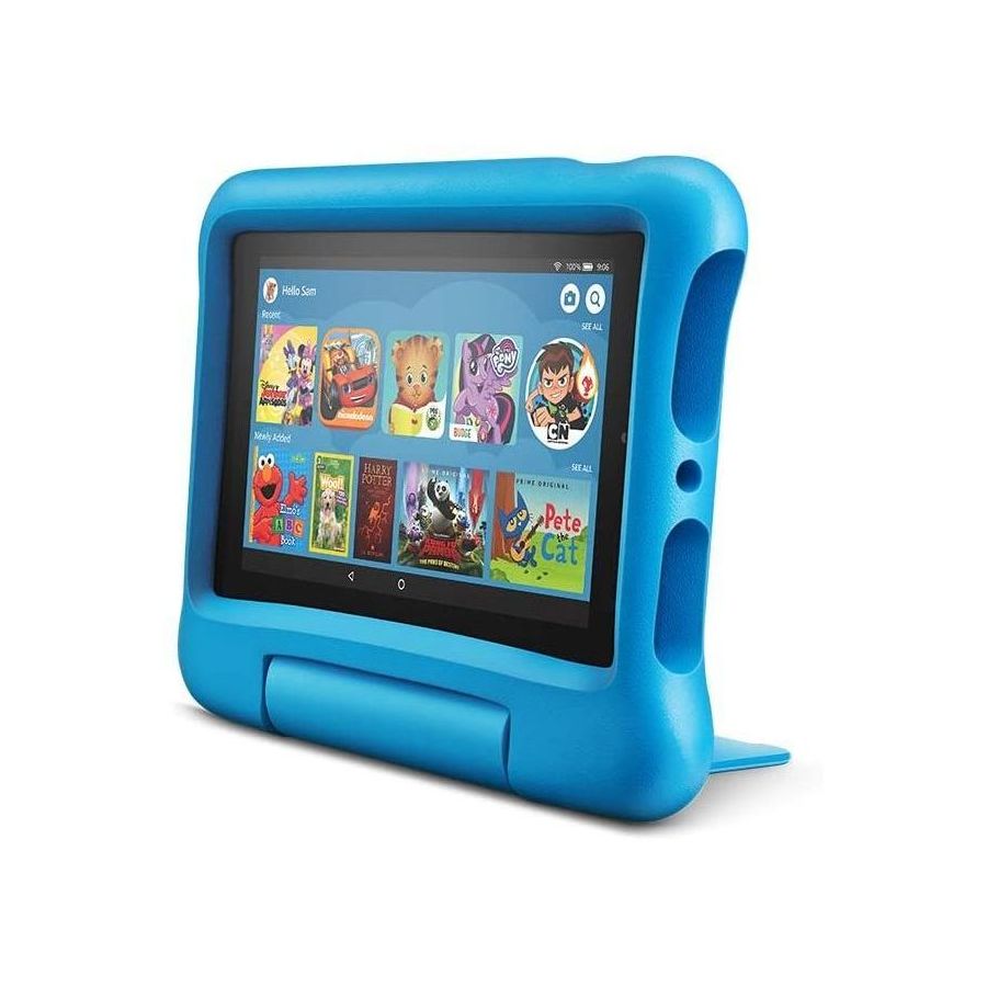 Amazon Fire 7 Kids Edition Tablet 7-Inch 16GB Blue + Kid-Proof Case