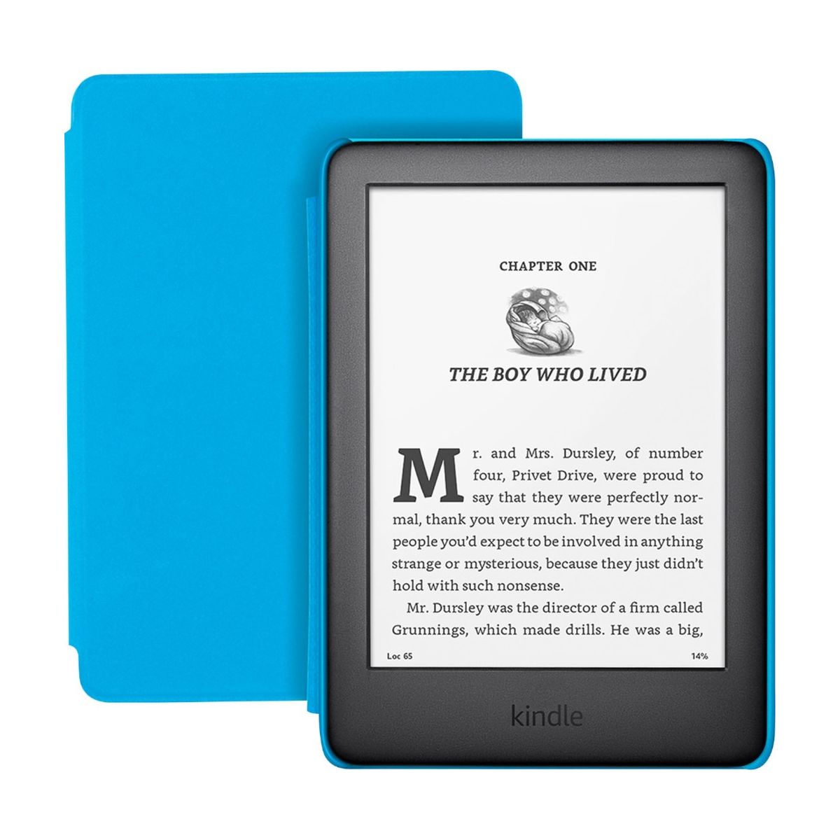 Amazon Kindle Kids Edition (10th Gen) Tablet 6-Inch 8GB with Blue Cover